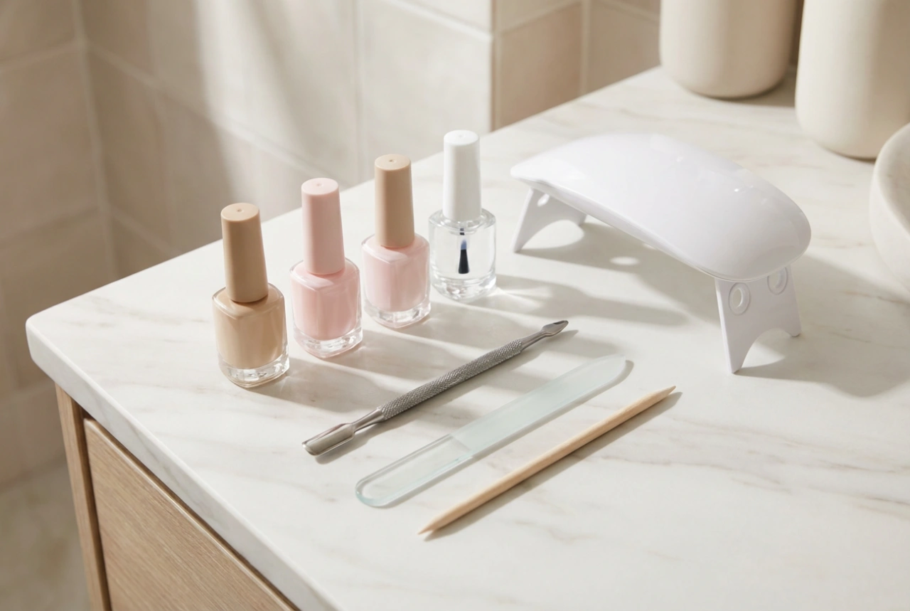 Startkit för gelénaglar: produktlista och din första styling