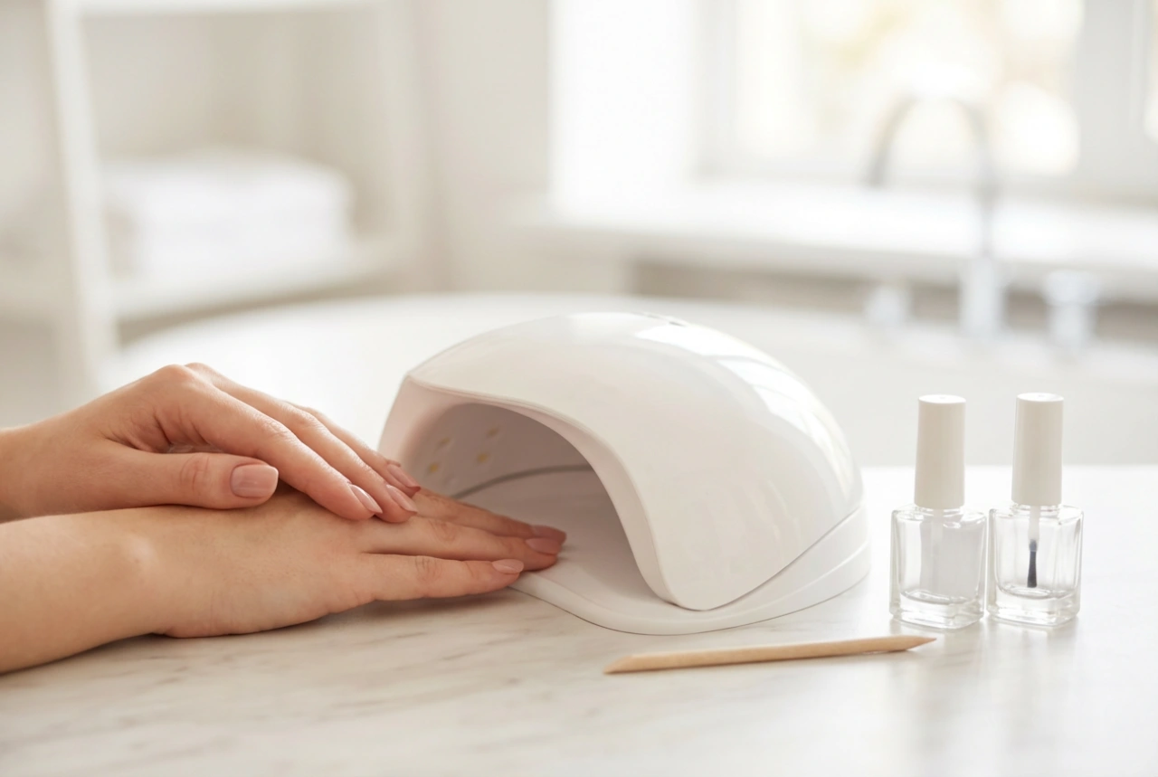 Nagellampa: hur man väljer effekt och härdningstid