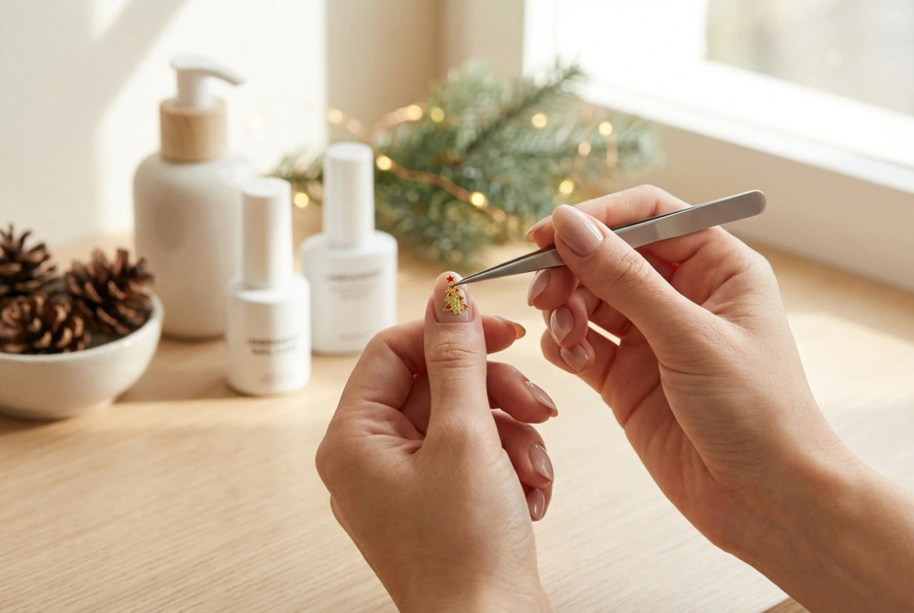 Julstickers för naglar: Snabb nagelkonst, applicering och hållbarhet