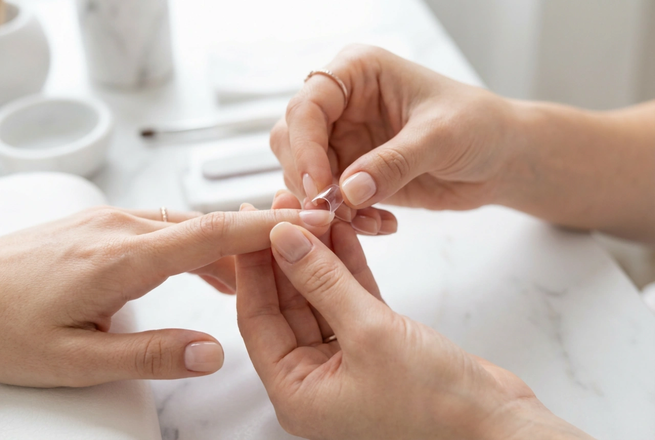 Geltips: Förberedelse av nagelplattan, applicering och uppbyggnad utan luftbubblor