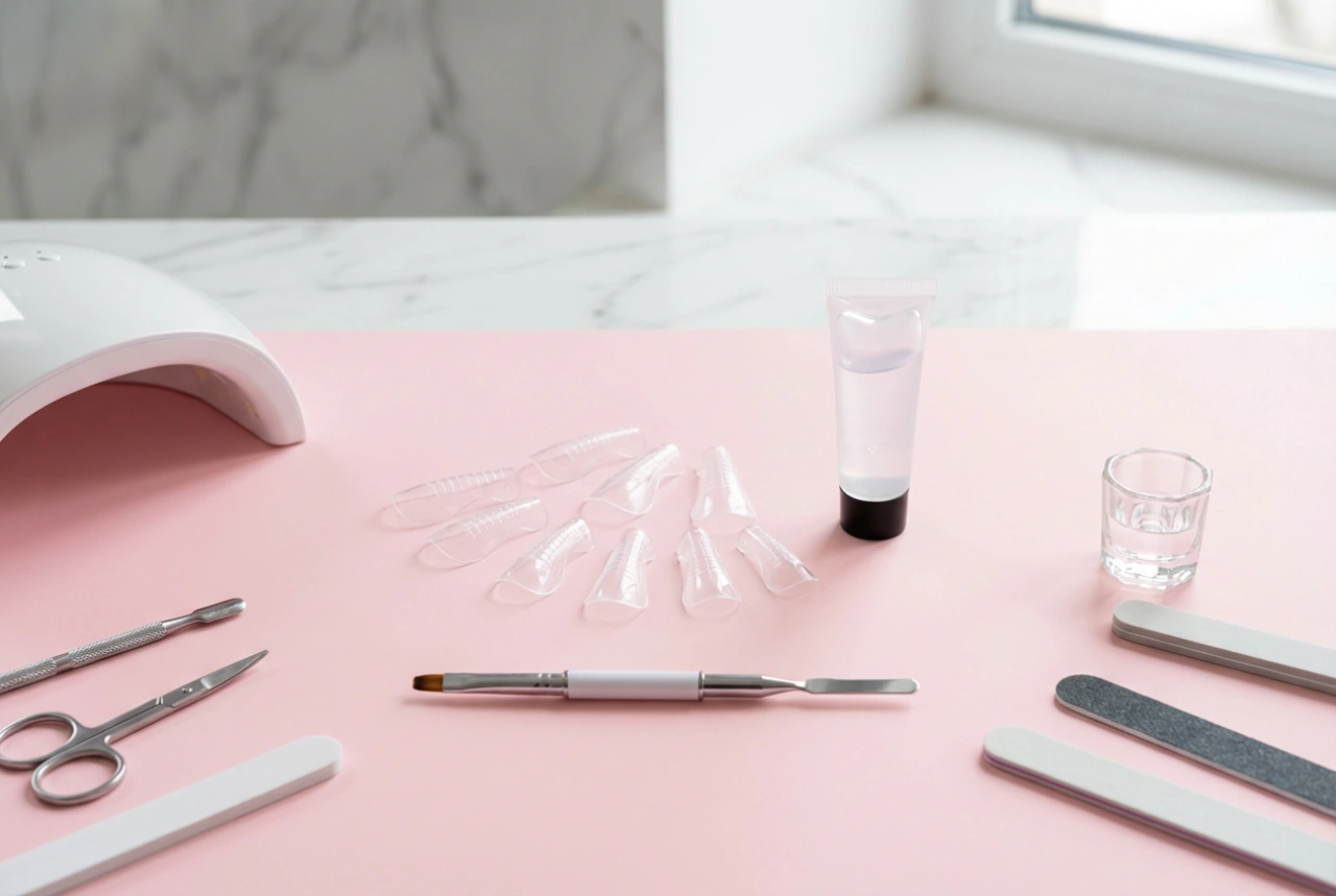 Övre nagelformer: bygga med gel eller polygel, borttagning och misstag