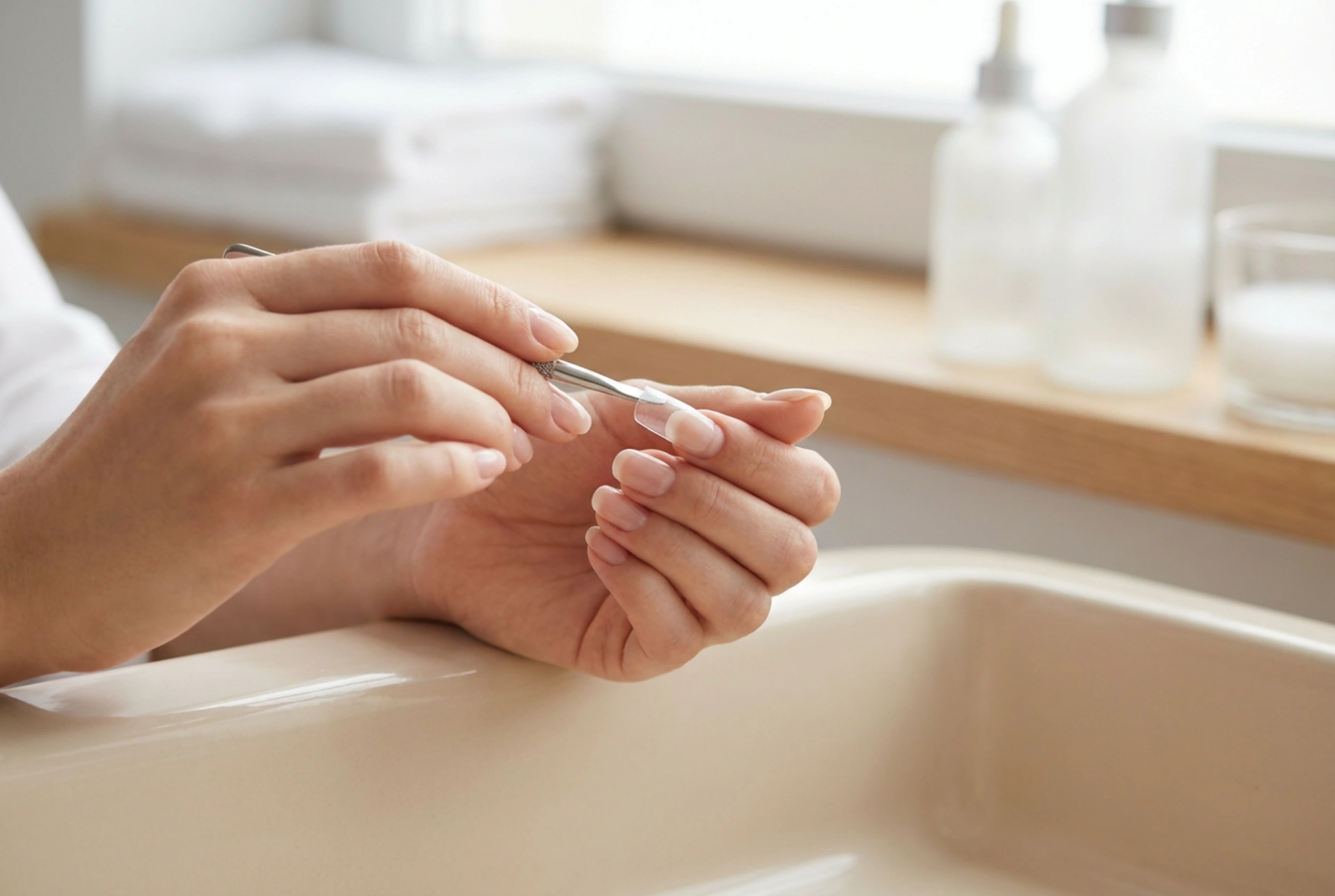 Nageltippar med lim: Hur du väljer, applicerar och jämnar ut dem