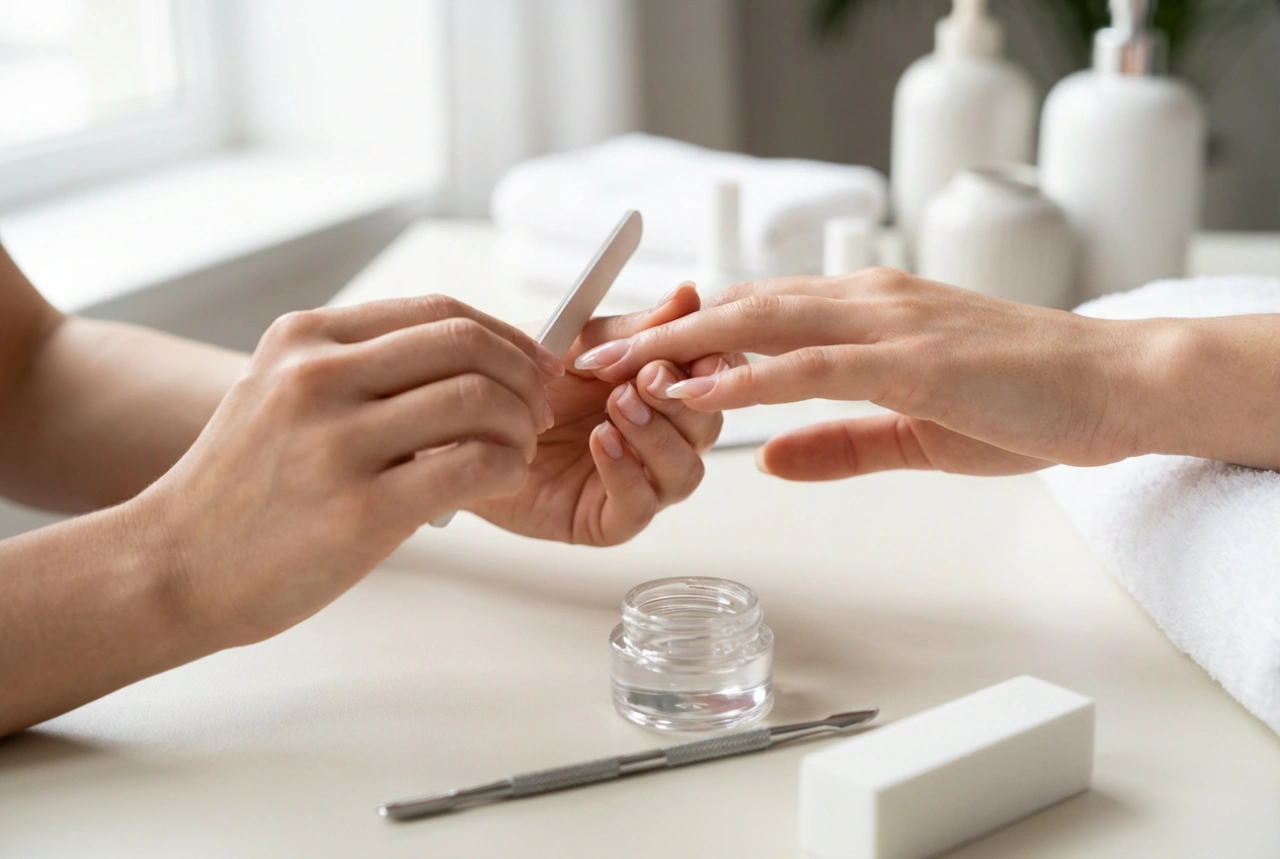 Gel på tippar: förberedelse av nagelplattan, arkitektur och filning