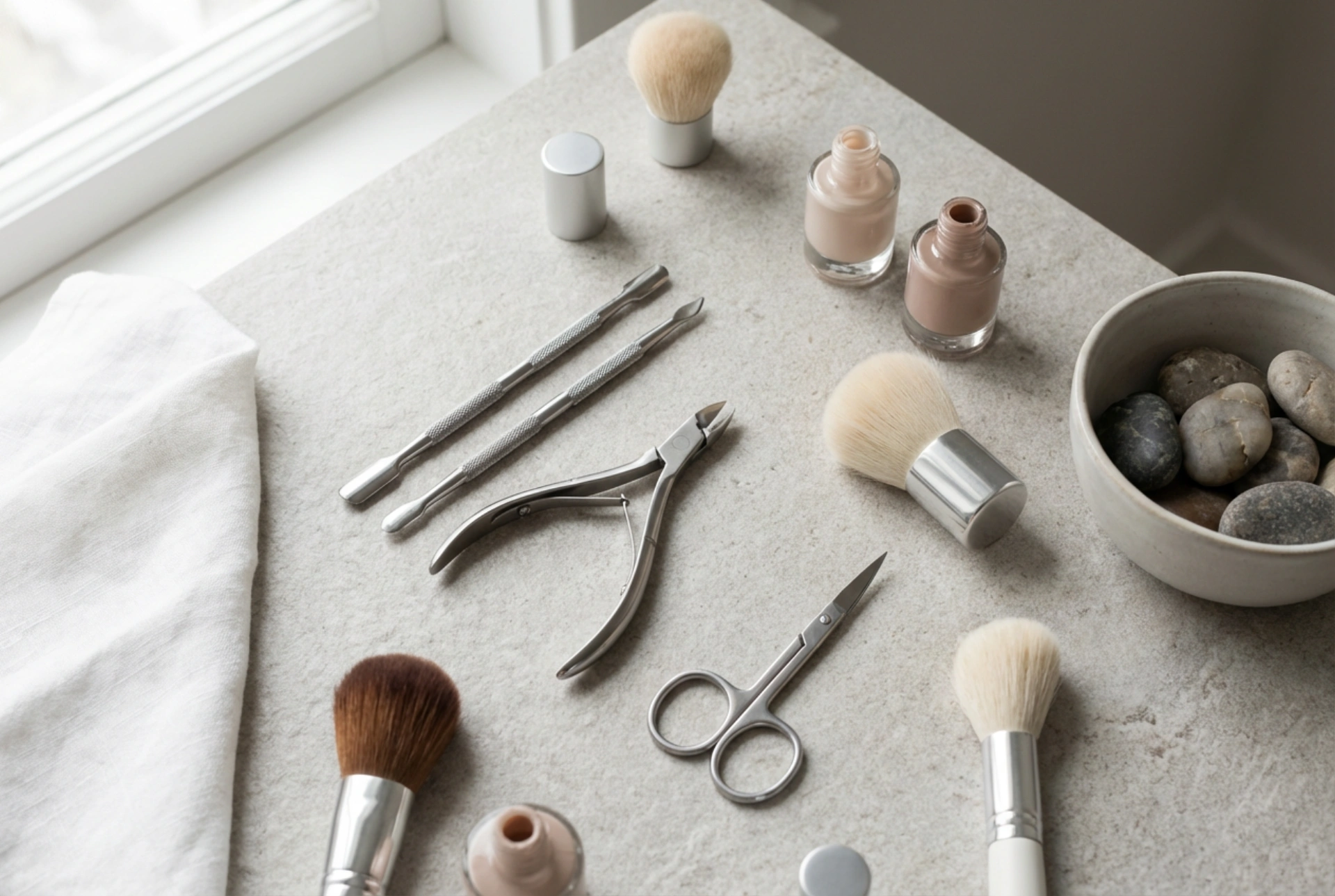 Professionellt manikyr- och pedikyrkit: vad ska det innehålla