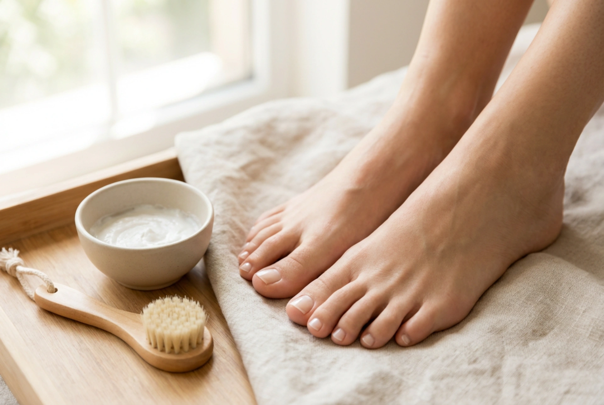 Japansk pedikyr: pasta, puder och massage för naturlig glans