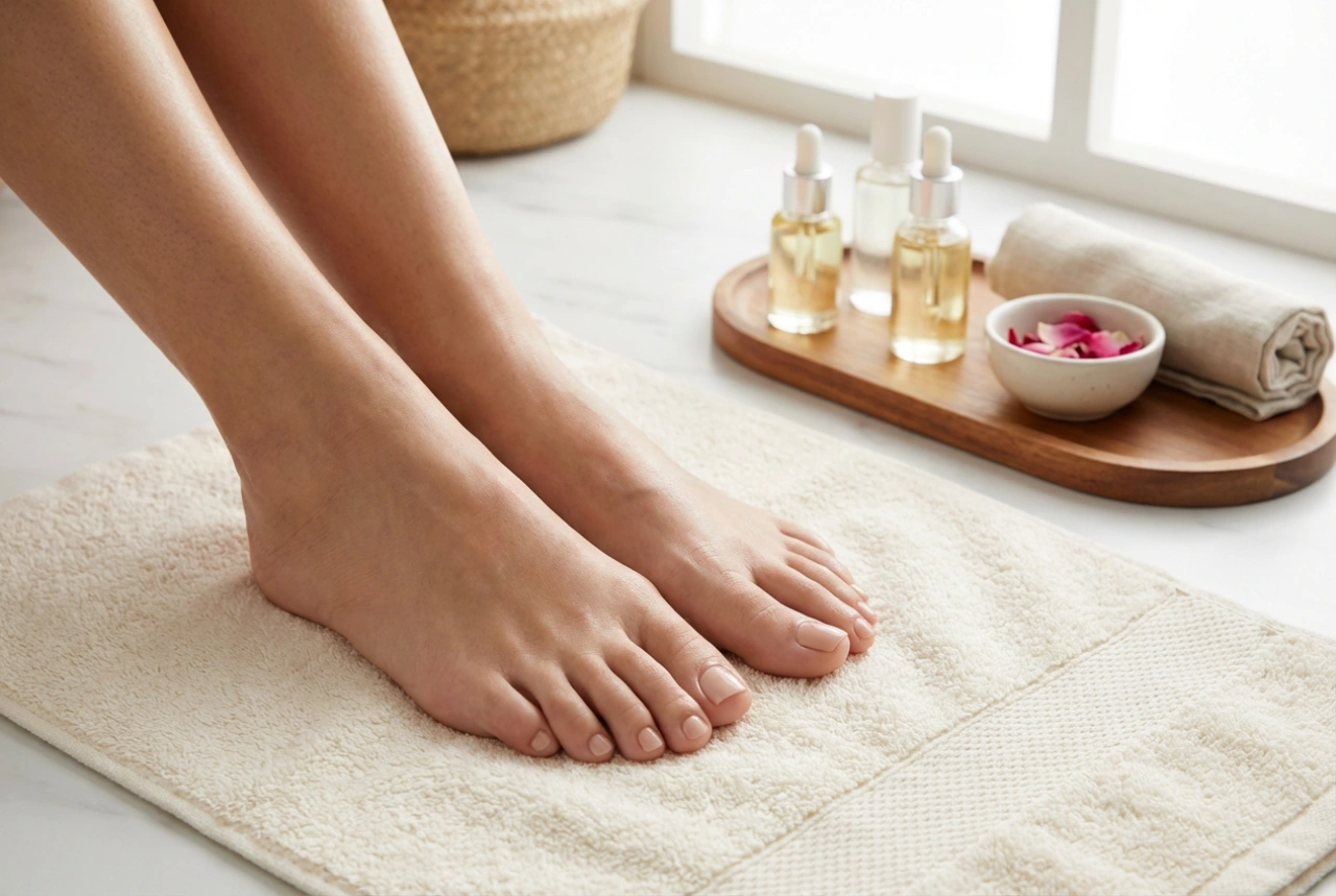 Hybridpedikyr: vad är skillnaden och hur man gör det steg för steg