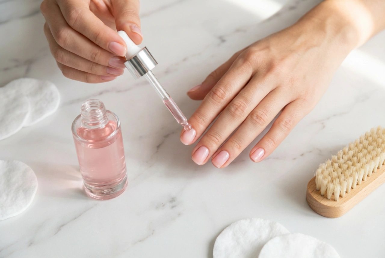 Rosa nagelstärkare: när fungerar det och hur applicerar man det