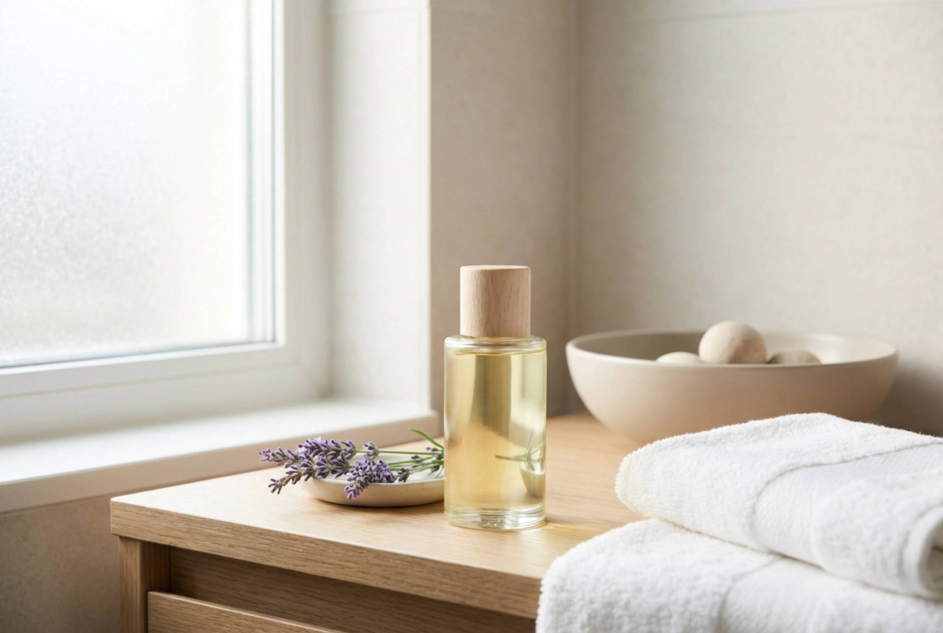 Lavendelolja i kroppsvård: bad, massage och avkoppling hemma