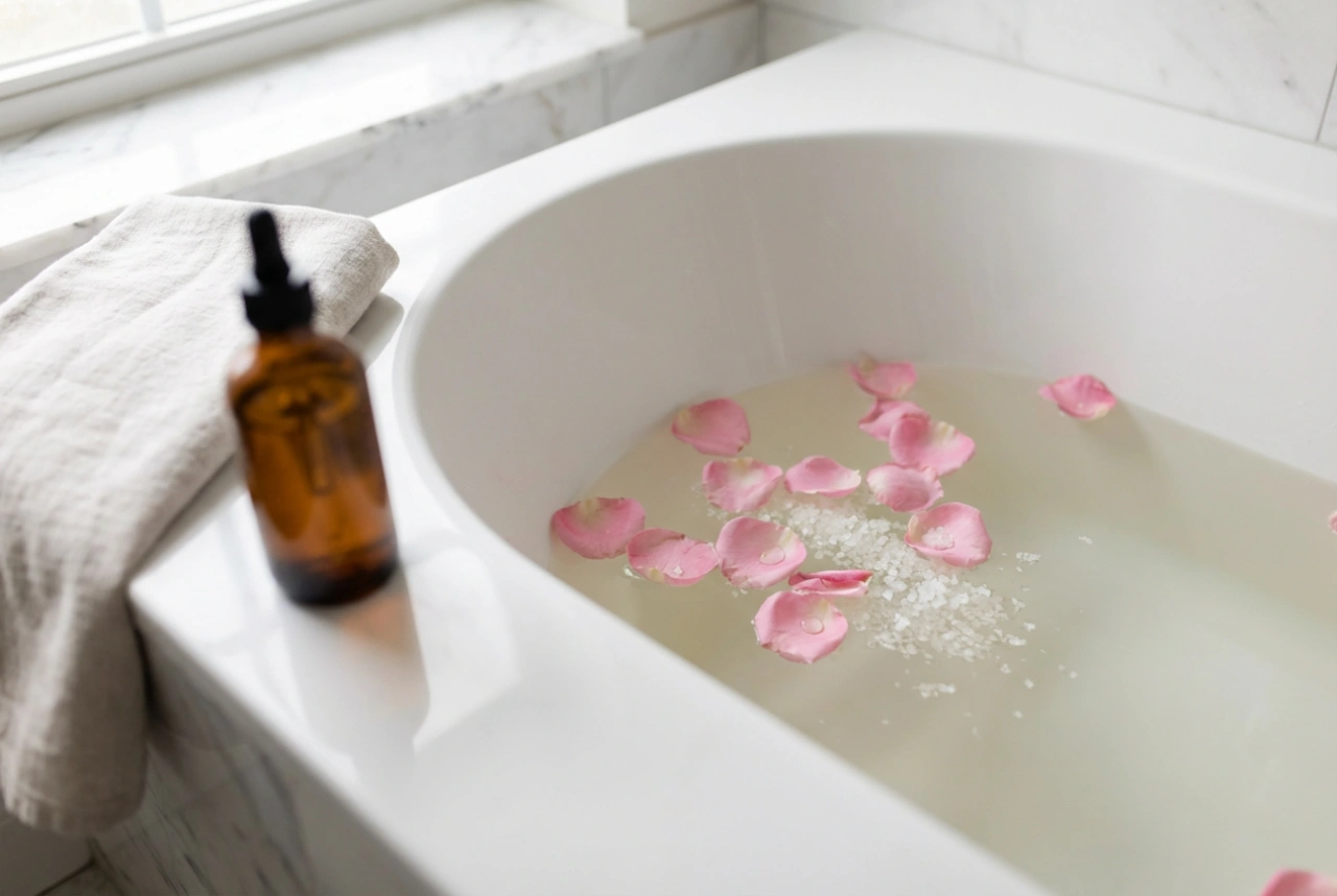 Avslappnande saltbad: aromatiska tillsatser och ritualer