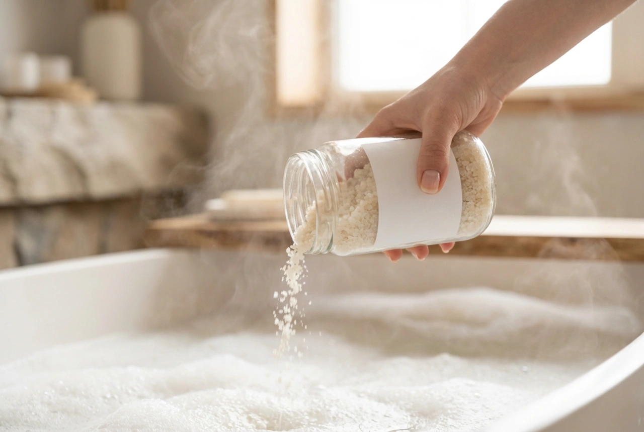 Magnesiumsalt för bad: ett avslappnande hemma-spa steg för steg