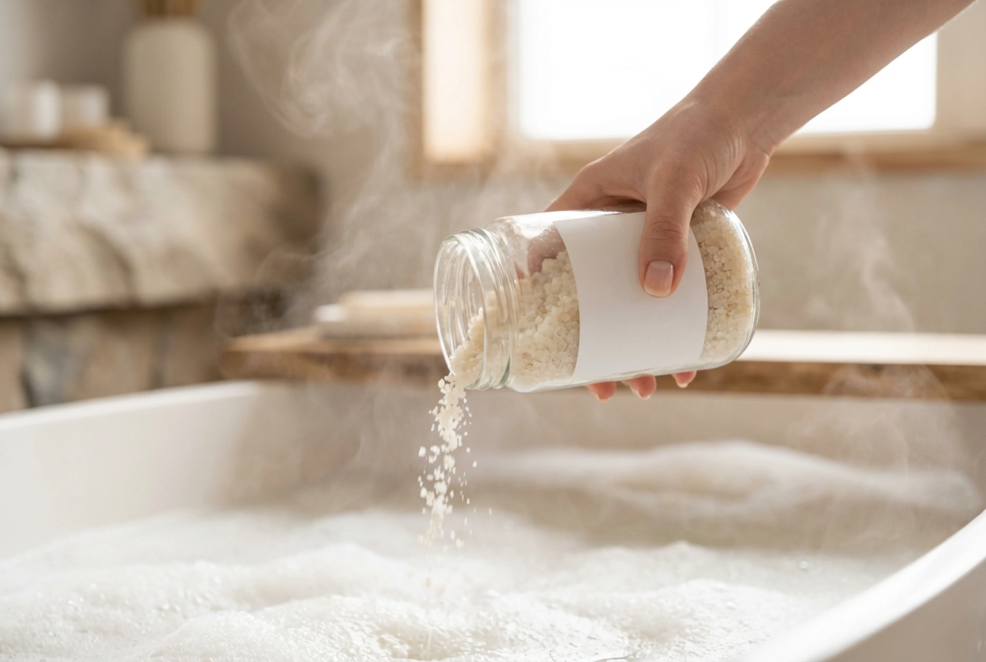 Magnesiumsalt för bad: ett avslappnande hemma-spa steg för steg