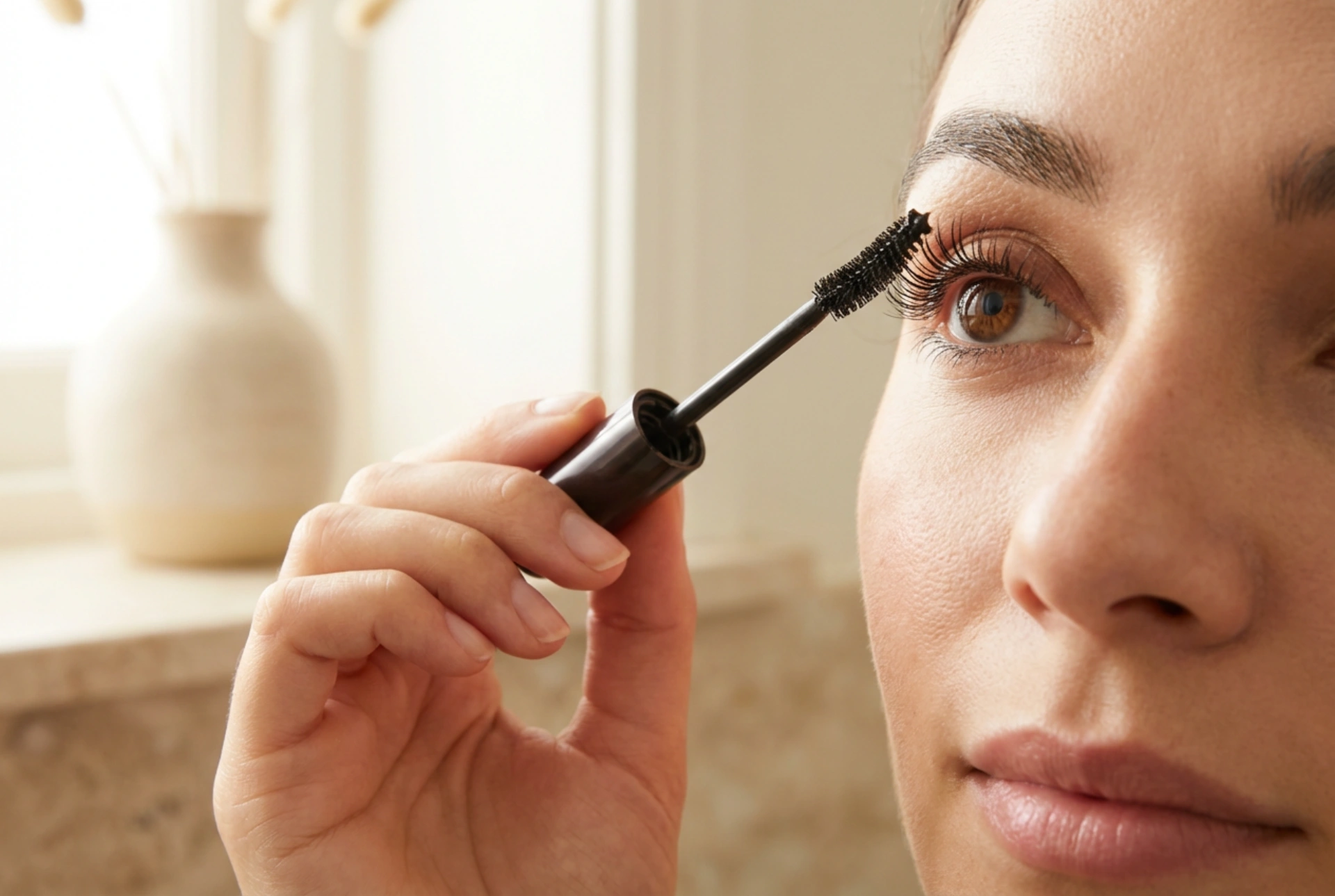 Förlängande och böjande mascara: Tekniker för böjning och applicering i lager