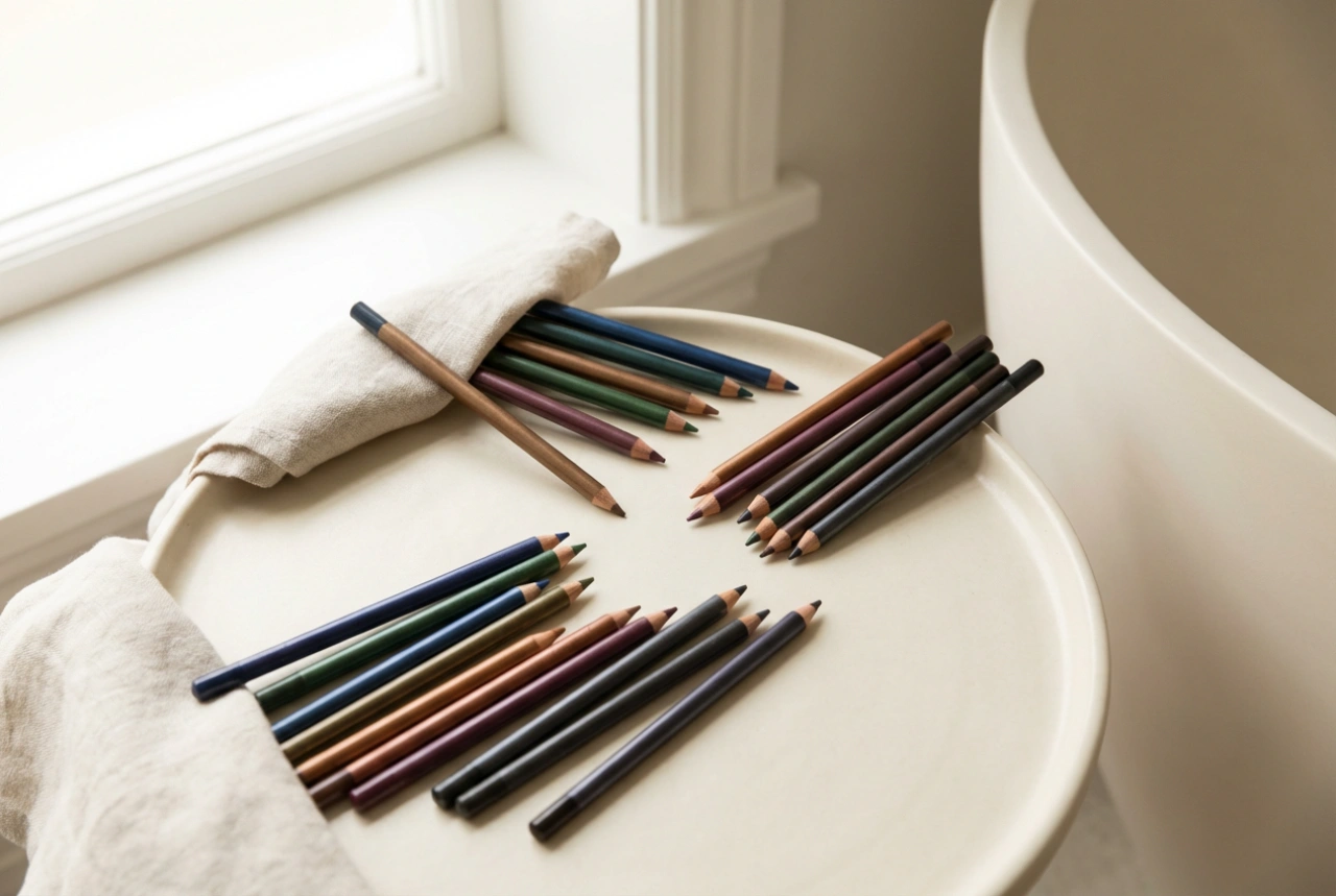 Färgglada ögonpennor: harmoniska färgkombinationer och hållbara appliceringar