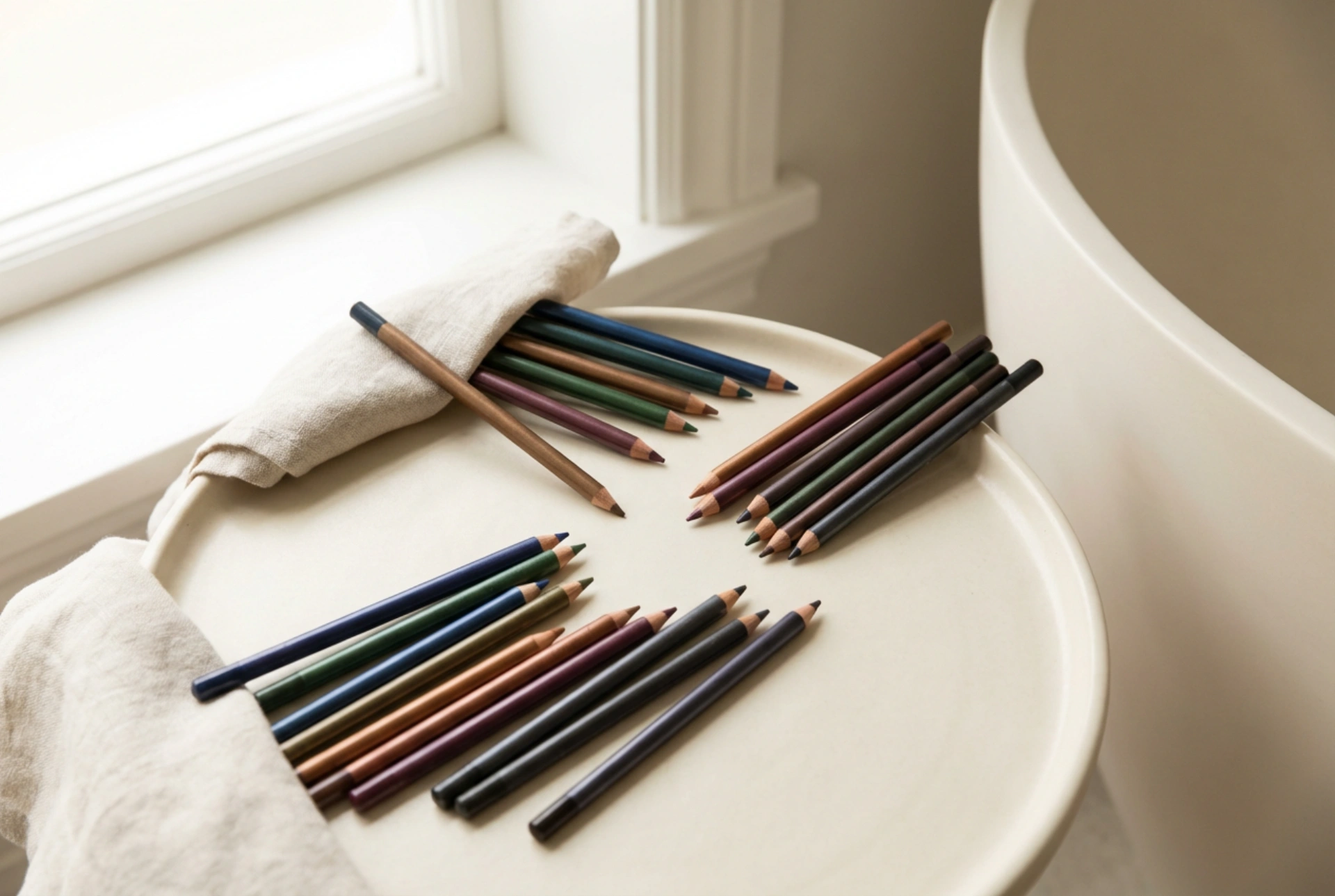 Färgglada ögonpennor: harmoniska färgkombinationer och hållbara appliceringar