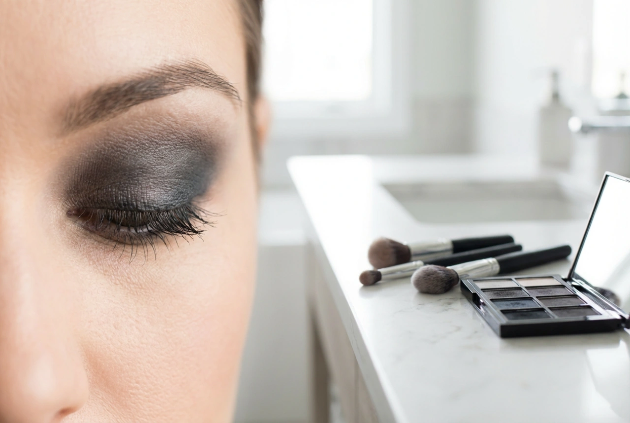 Smokey eyes utan hemligheter: blandning, färgval, hållbarhet