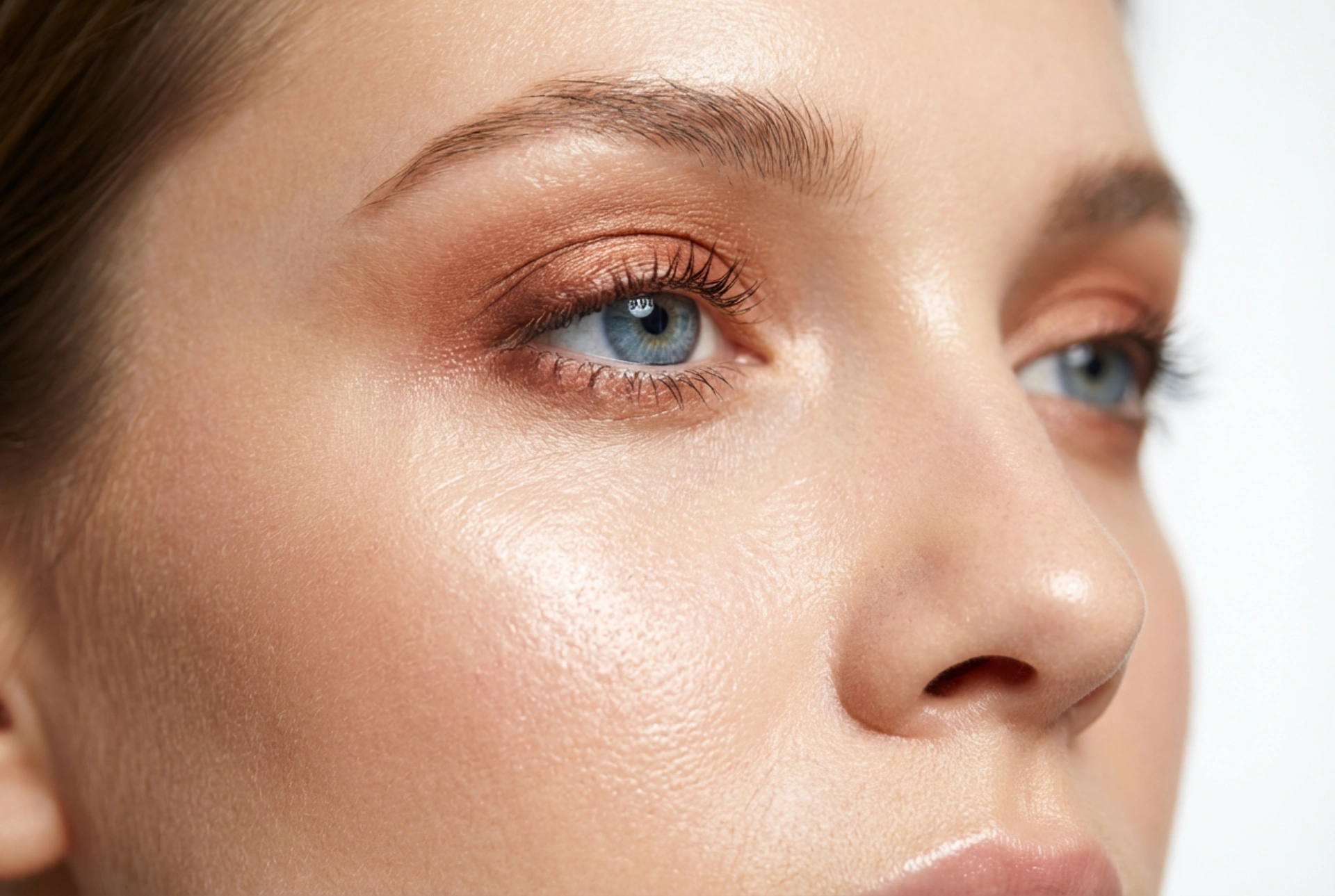 Smink för blå ögon: färger och tekniker som passar