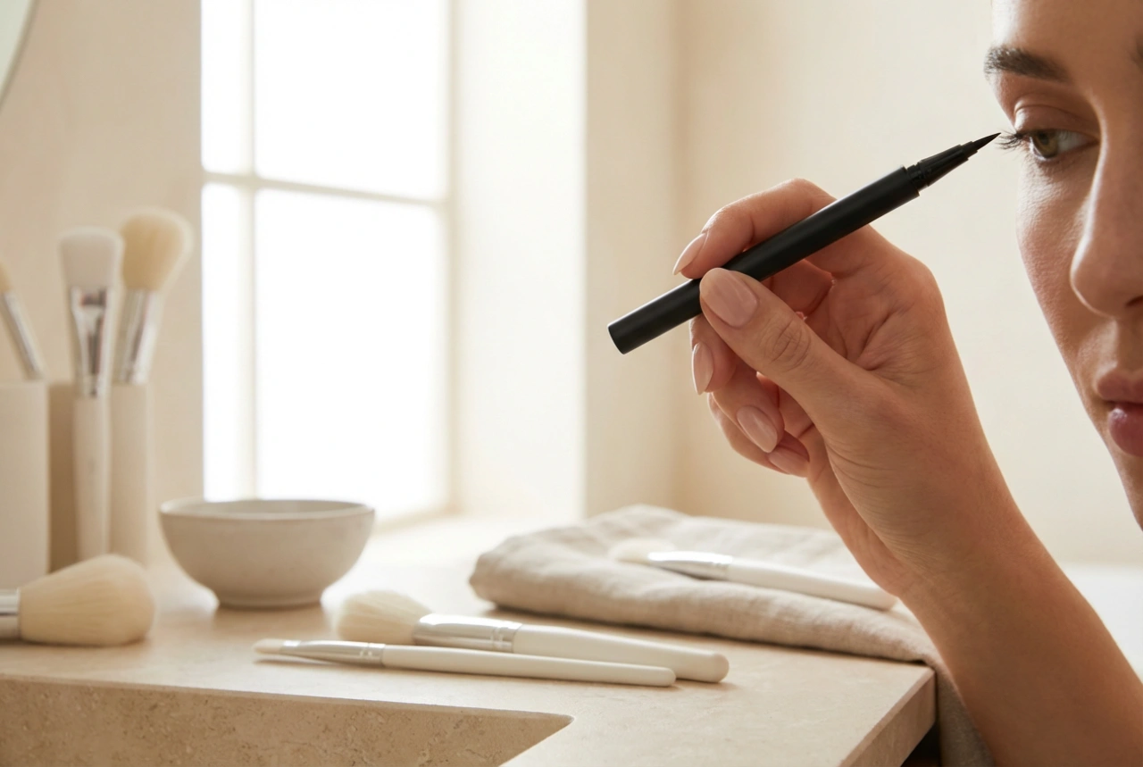 Eyeliner för varje ögonform: tekniker och vanliga misstag