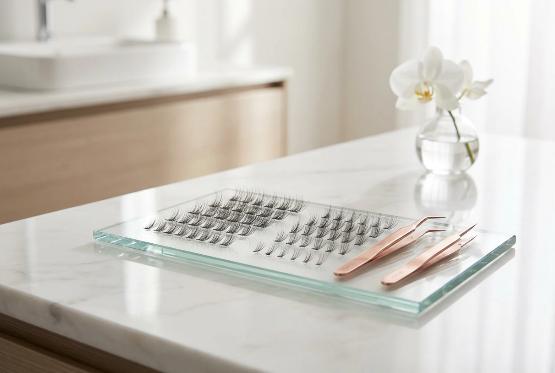 Ögonfranskluster för fest: snabb applicering och hållbart resultat