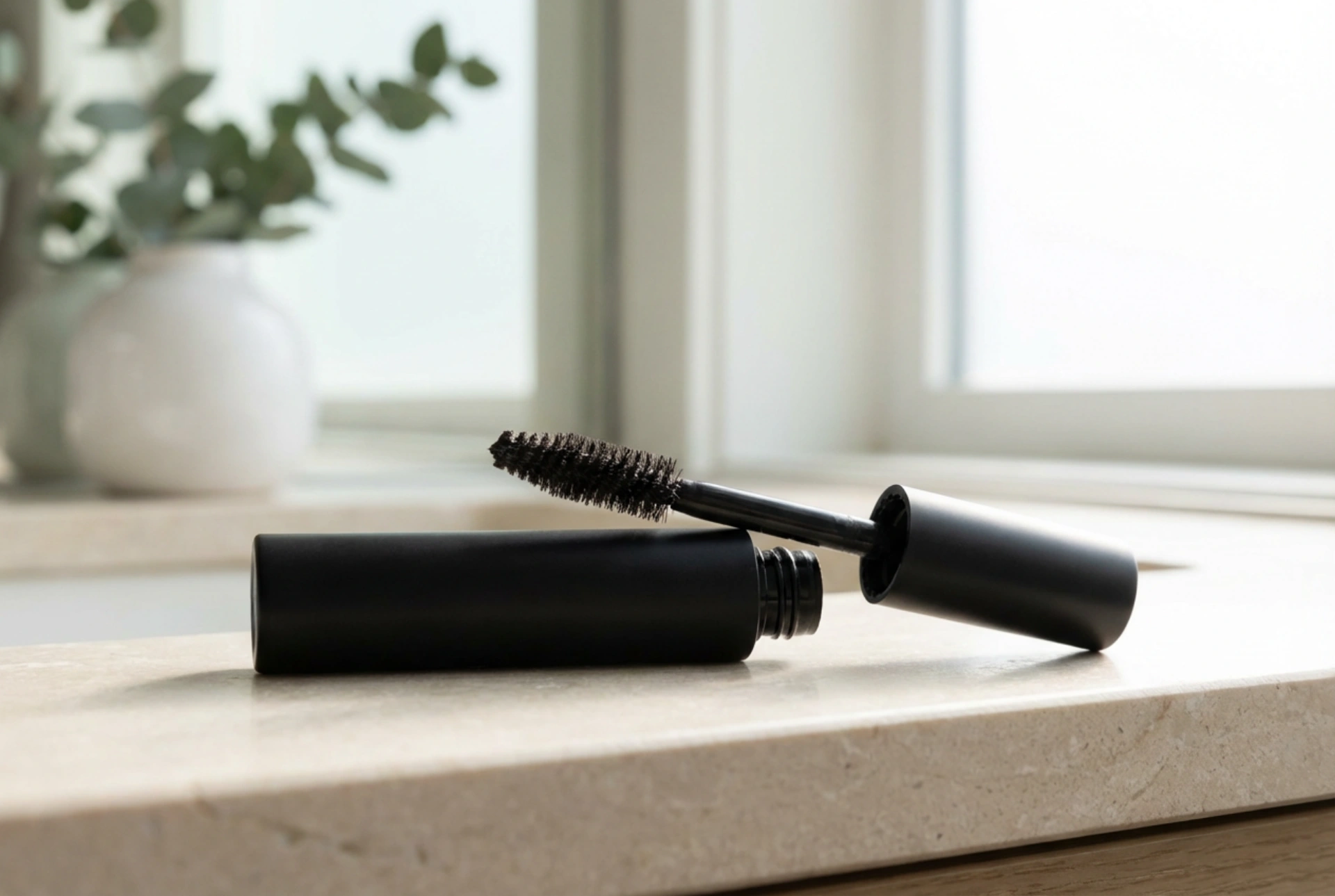 Flytande lösögonfransar: fibermascara och korrekt applicering