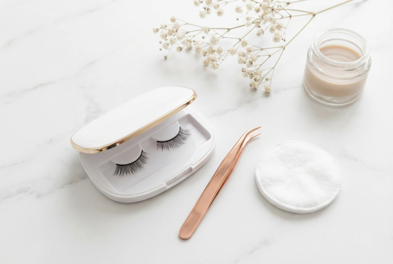 Magnetiska ögonfransar utan eyeliner: applicering, anpassning, skötsel