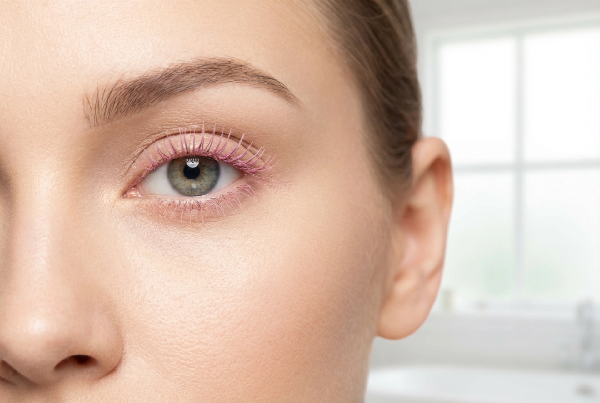 Rosa ögonfransar i makeup: Hur du väljer nyans och skapar balans