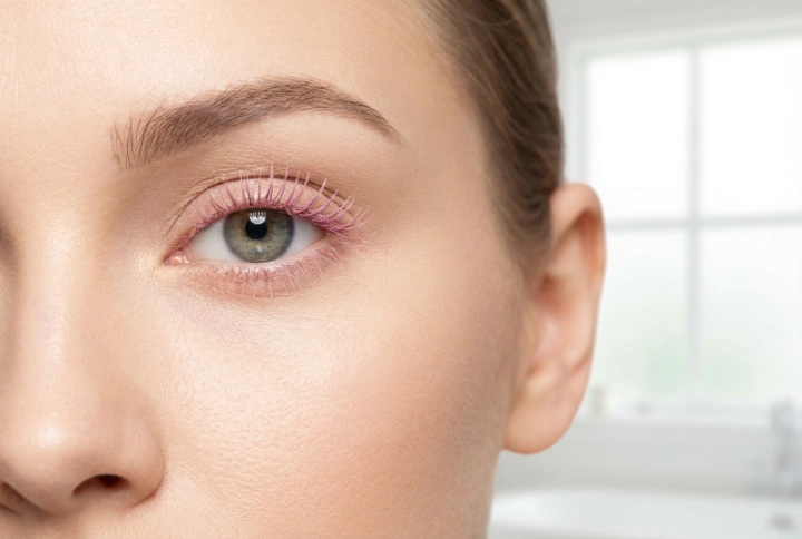 Rosa ögonfransar i makeup: Hur du väljer nyans och skapar balans