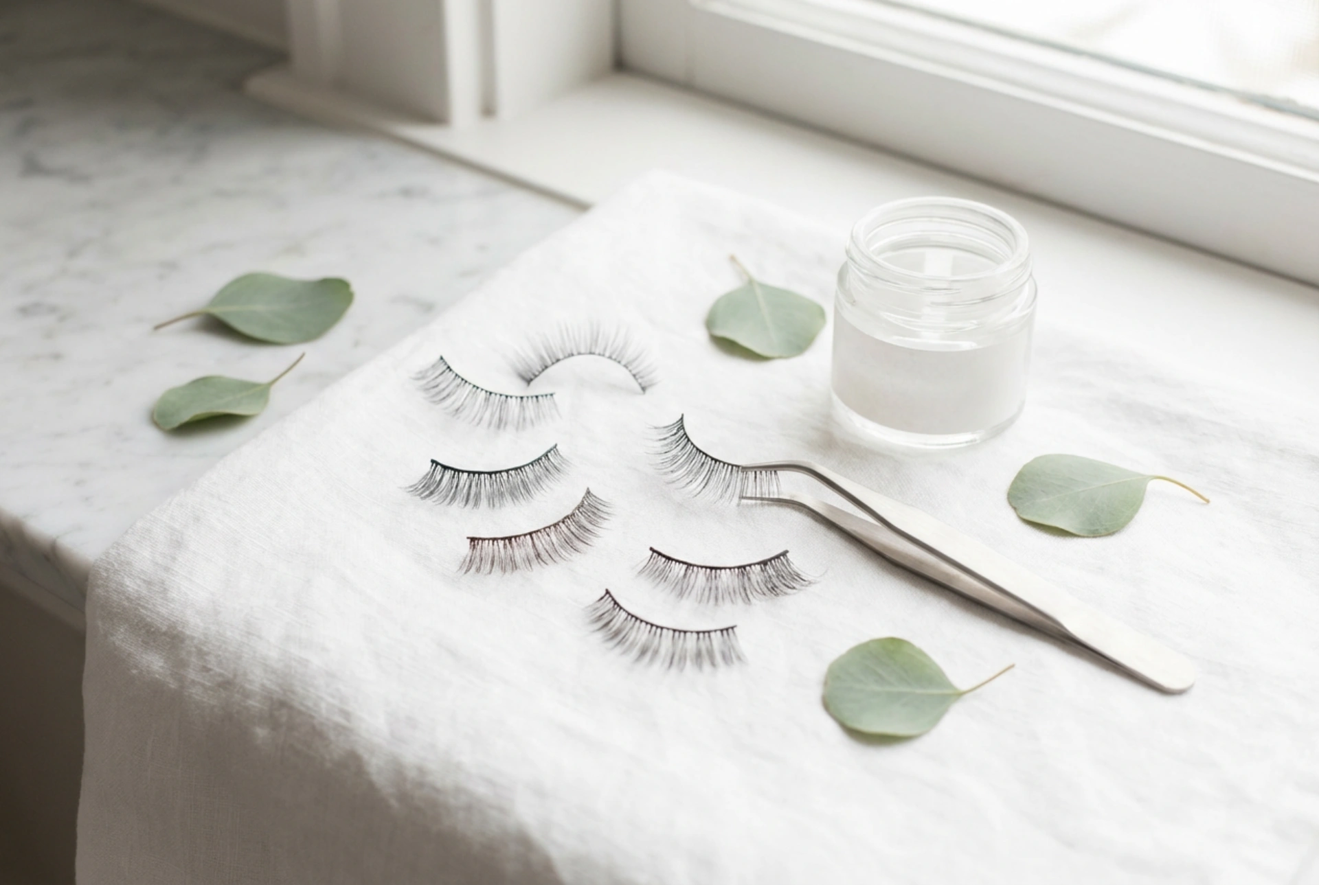 Subtila lösa ögonfransar: val av längd och enkel applicering