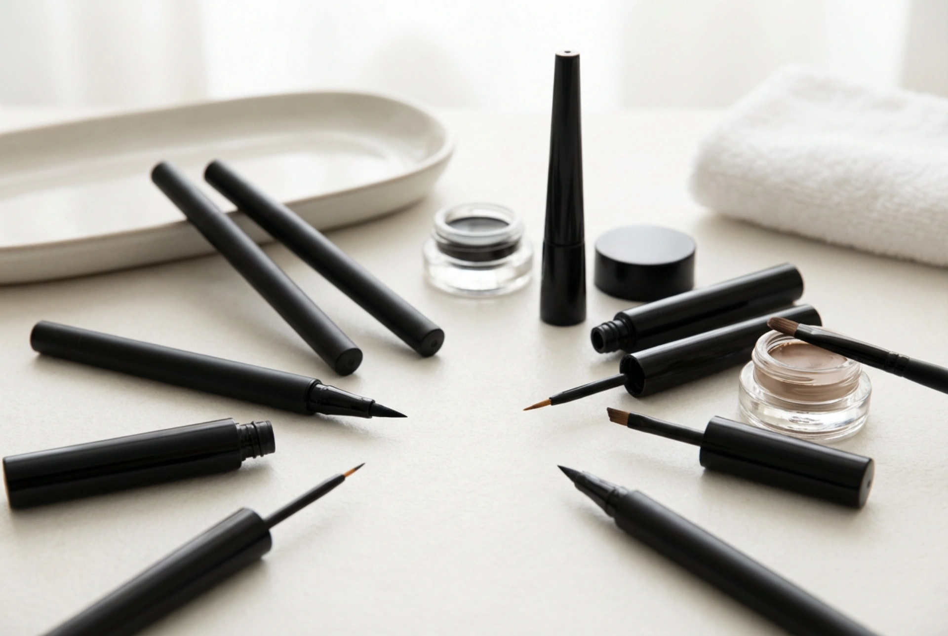 Eyeliner för din ögonform: hur du väljer tjocklek och vinge