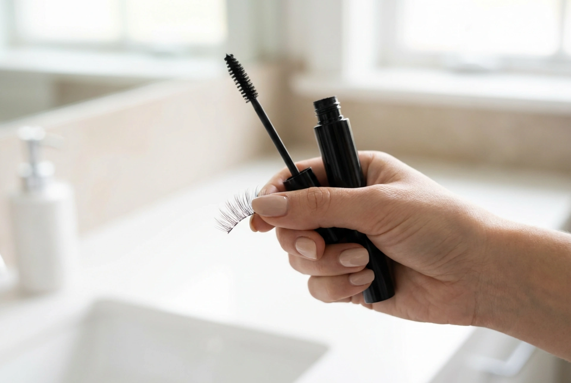 Lösögonfransar i kluster för nybörjare: val, applicering och kombination med mascara