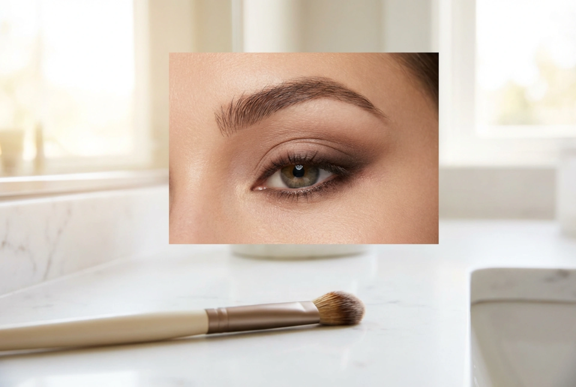 Suddad eyeliner: Skapa en 'smoky liner' med pensel, svamp eller bomullspinne