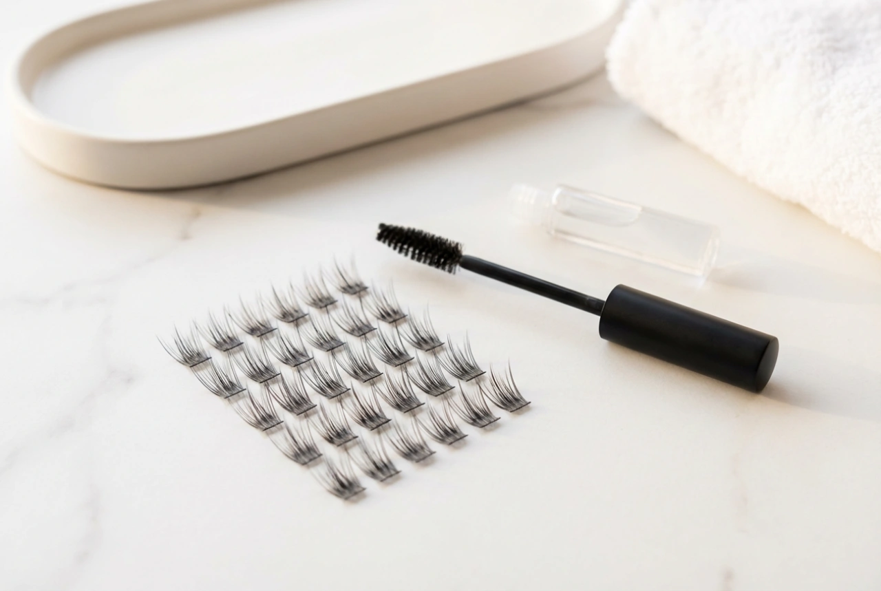 Ögonfranskluster steg för steg: val, applicering och kombination med mascara