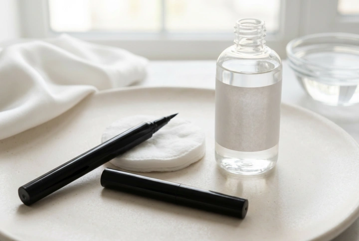 Vattenfast eyeliner utan kladd: appliceringstekniker och borttagning