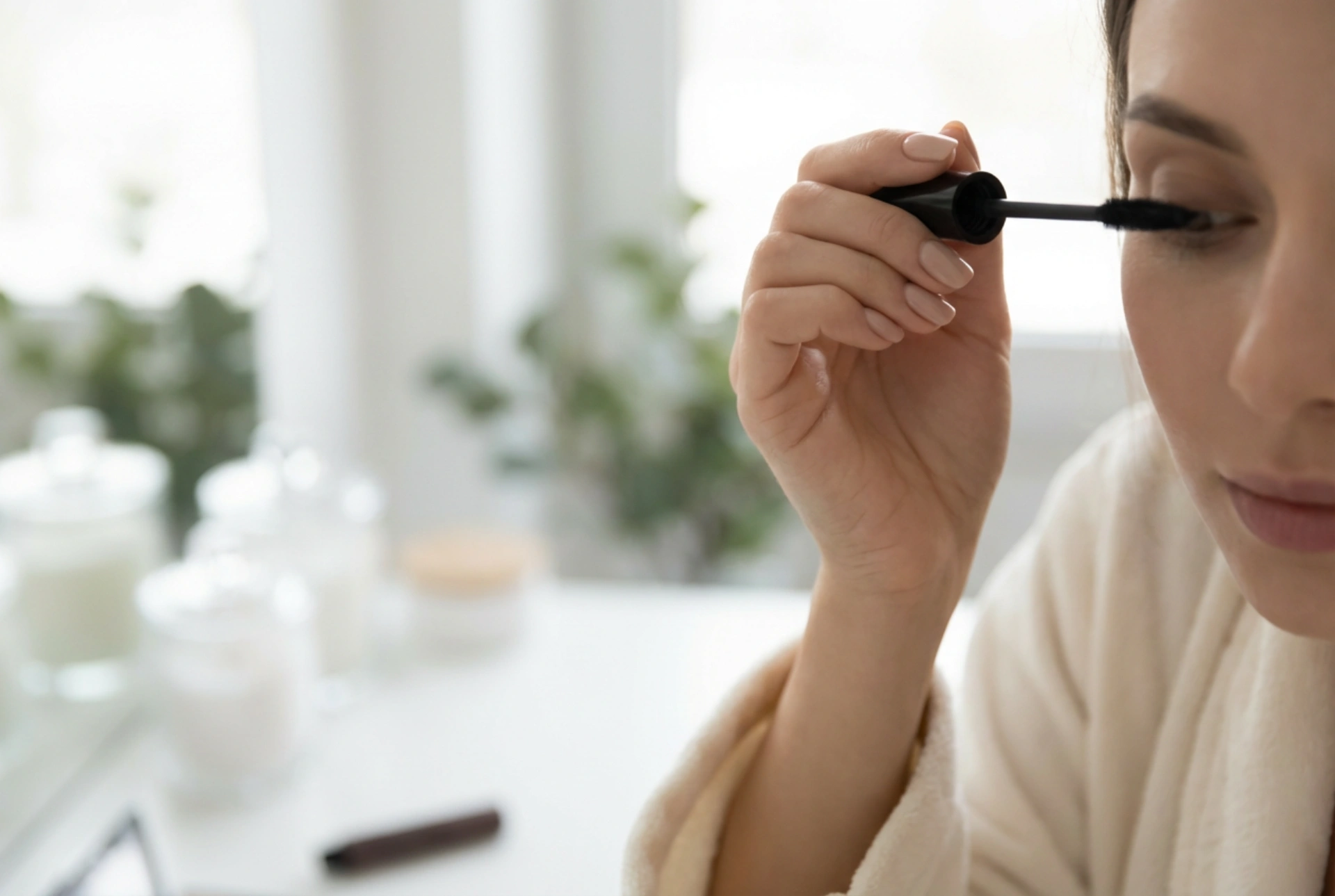 Vattenfast mascara i vardagssminket: när det är värt det och applicering