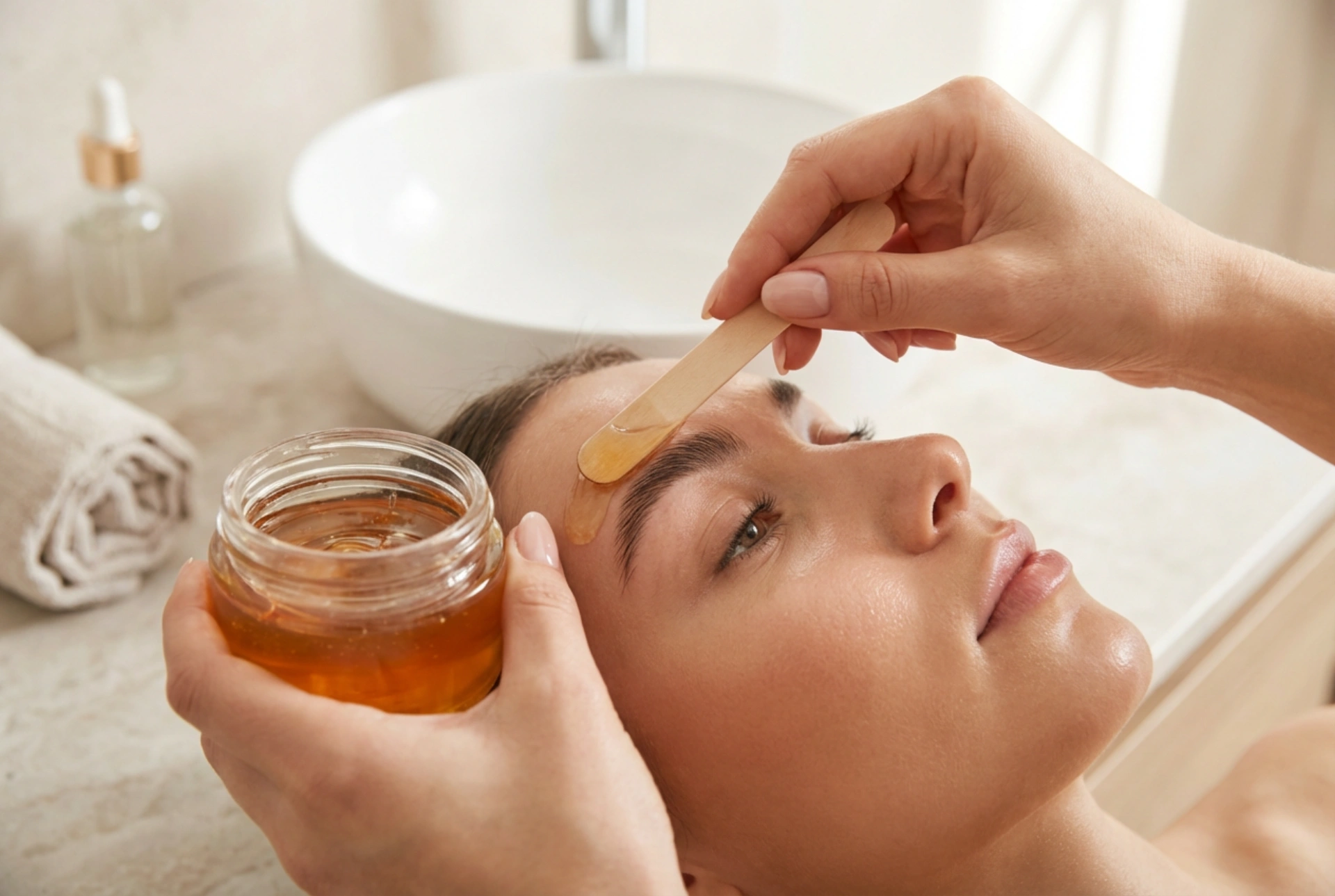 Ögonbrynsvaxning hemma: förberedelse, applicering och borttagning