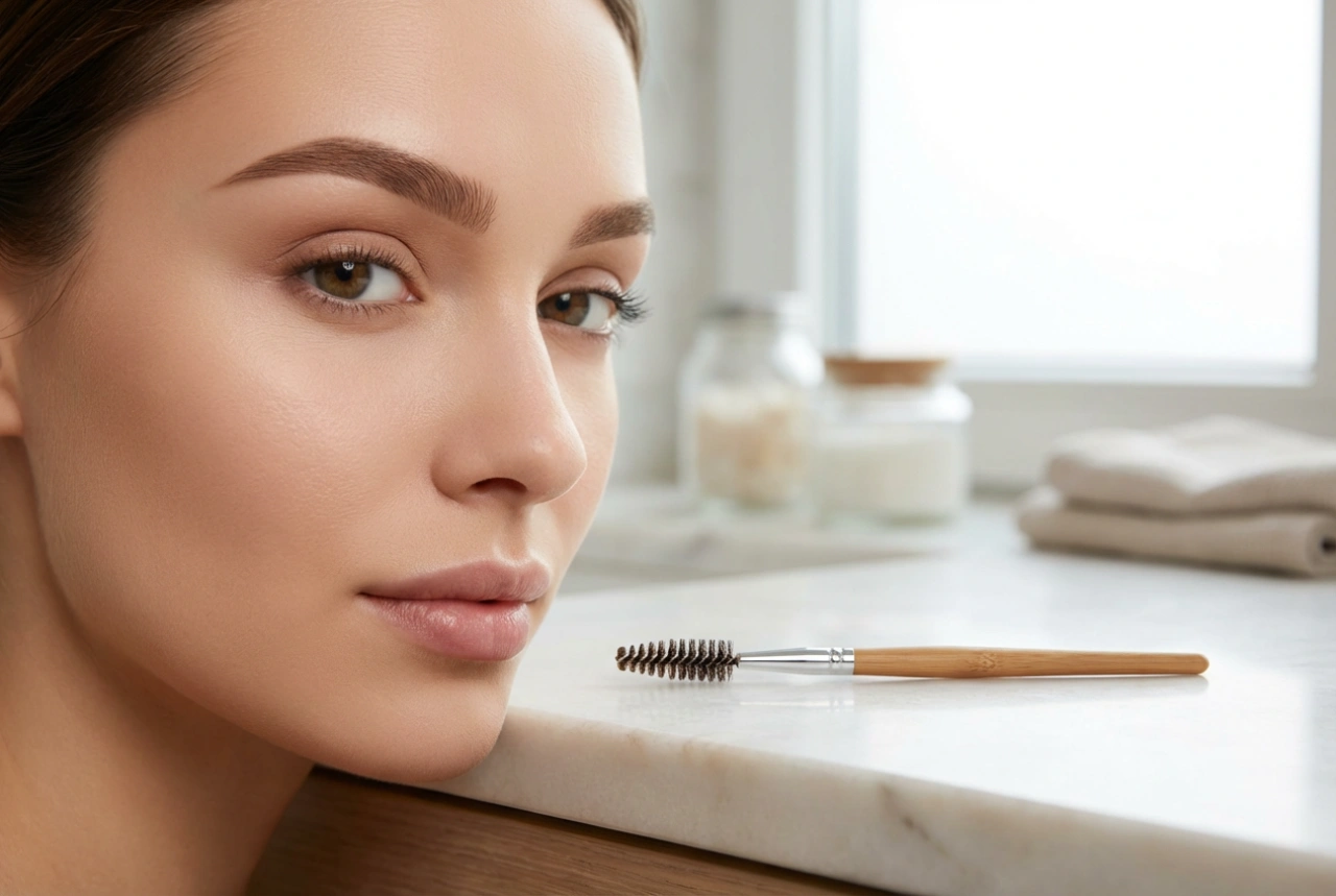 Ögonbrynsstyling med färg: hur man får en jämn färg och naturlig kontur