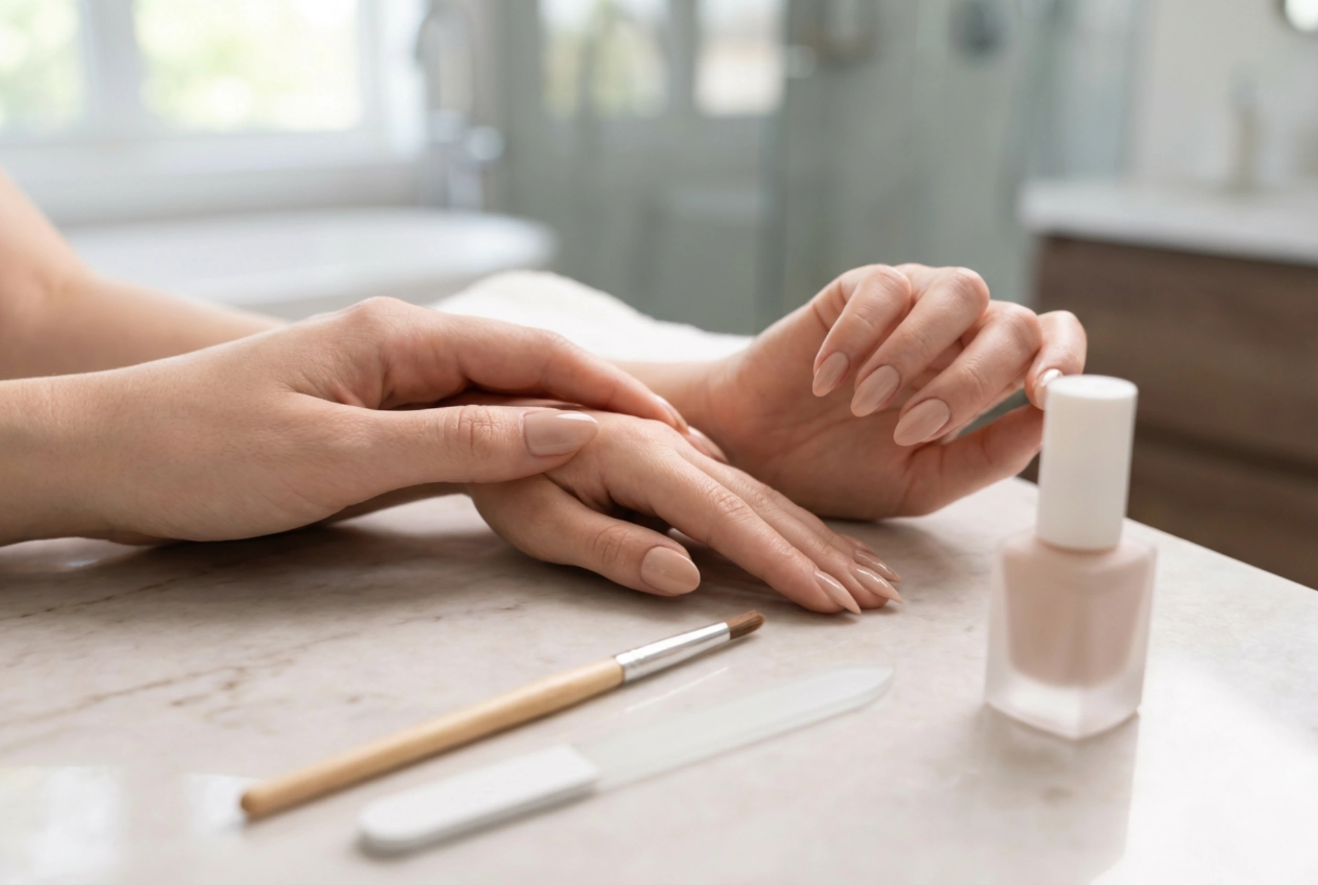 Hållbart nagellack: förberedelse, applicering och skydd