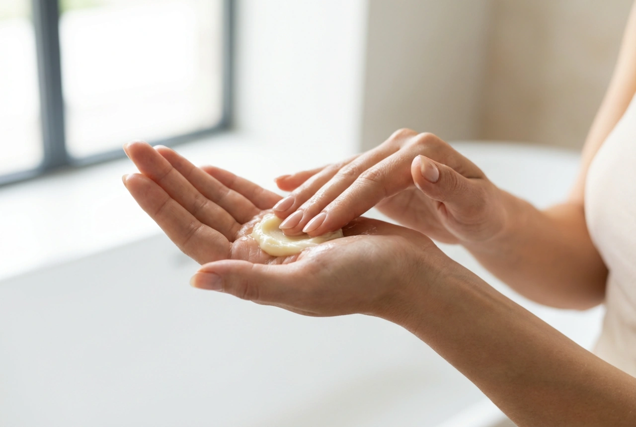 Sheasmör för massage: förberedelse, smältning i händerna, teknik