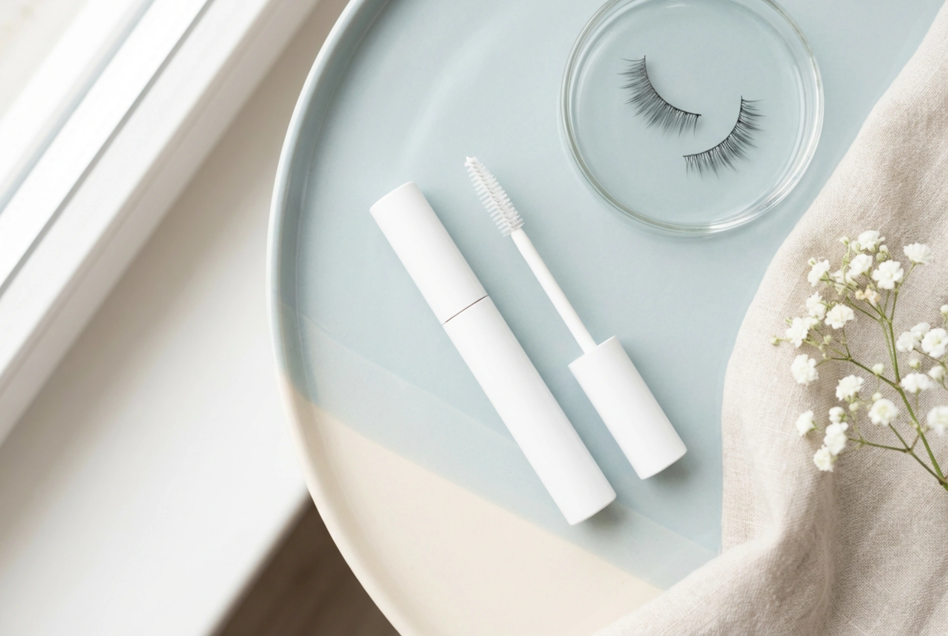 Vit mascara och primer: när fungerar de och hur använder man dem?