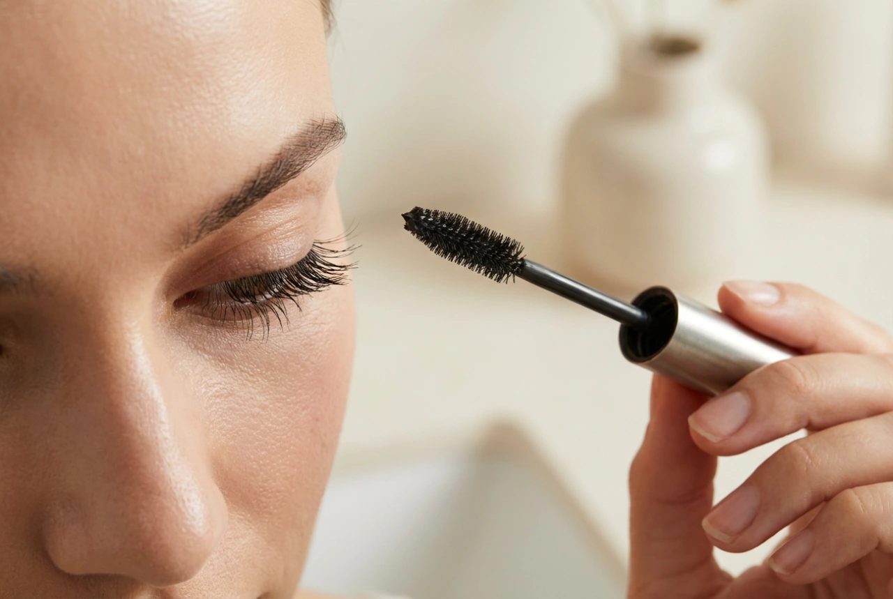 Förlängande mascara: enkla knep för långa fransar