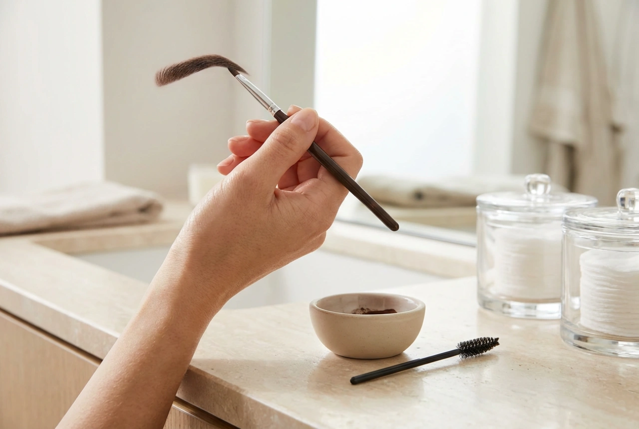 Långvarig ögonbrynsfärgning: Förbered huden och få rätt verkningstid