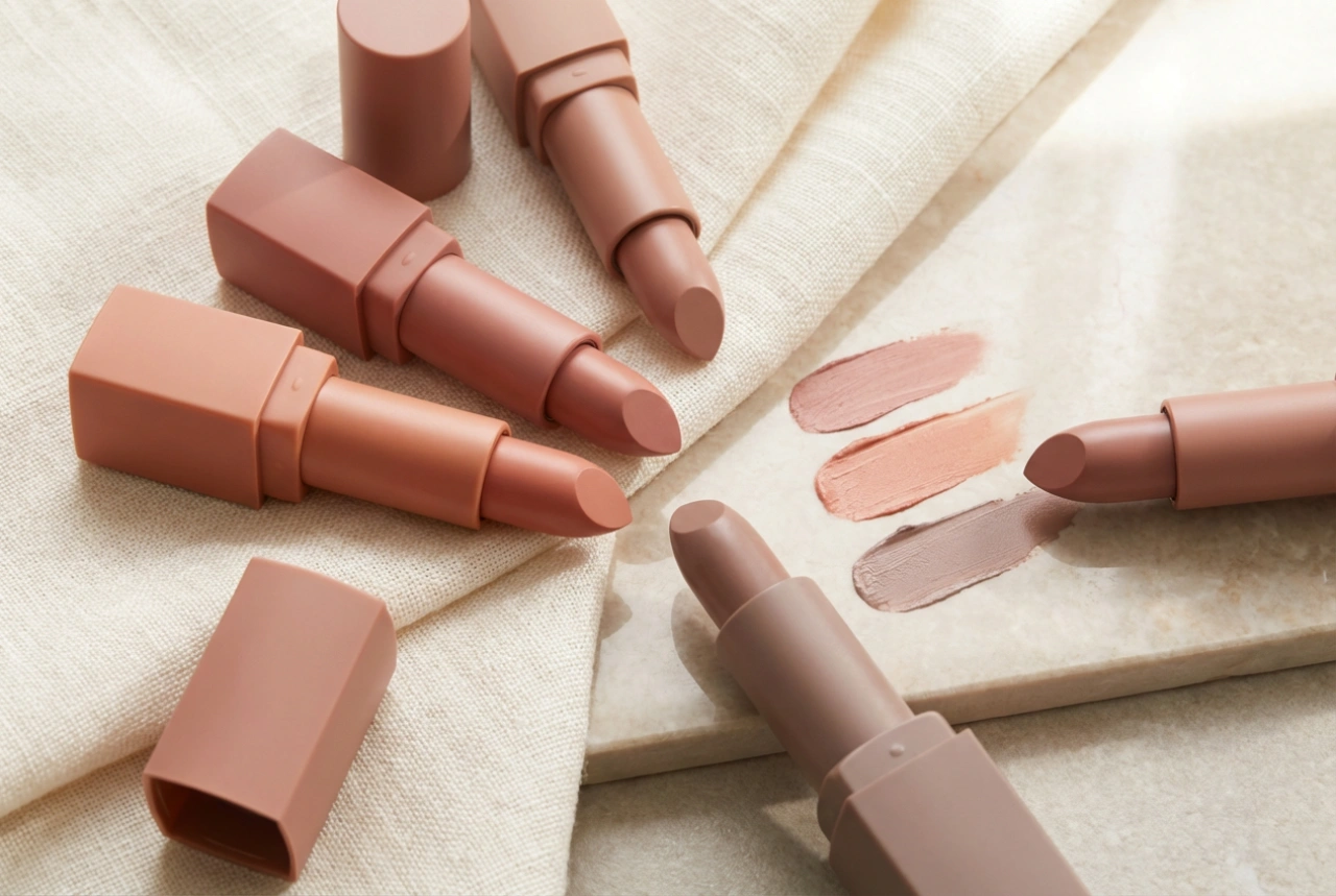 Nude läppstift anpassat till din hudton: val av nyans och tekniker